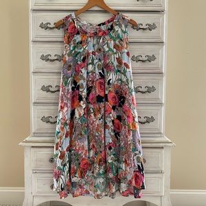 Floral Pocketed Dress